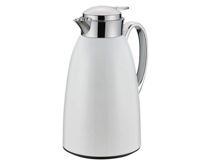 CILIO Isolierkanne Venezia Inox poliert Einhand Hartglaseinsatz 1 l ø 14x27 cm in präsentiert im Onlineshop von KAQTU Design AG. Küchenhelfer ist von CILIO