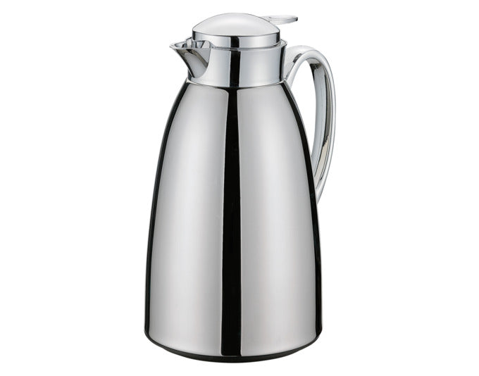 CILIO Isolierkanne Venezia Inox poliert Einhand Hartglaseinsatz 1 l ø 14x27 cm in präsentiert im Onlineshop von KAQTU Design AG. Küchenhelfer ist von CILIO