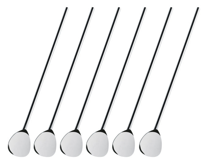 CILIO Cocktaillöffel mit Trinkhalm Edelstahl 6 Stück 20 cm in präsentiert im Onlineshop von KAQTU Design AG. Barzubehör ist von CILIO