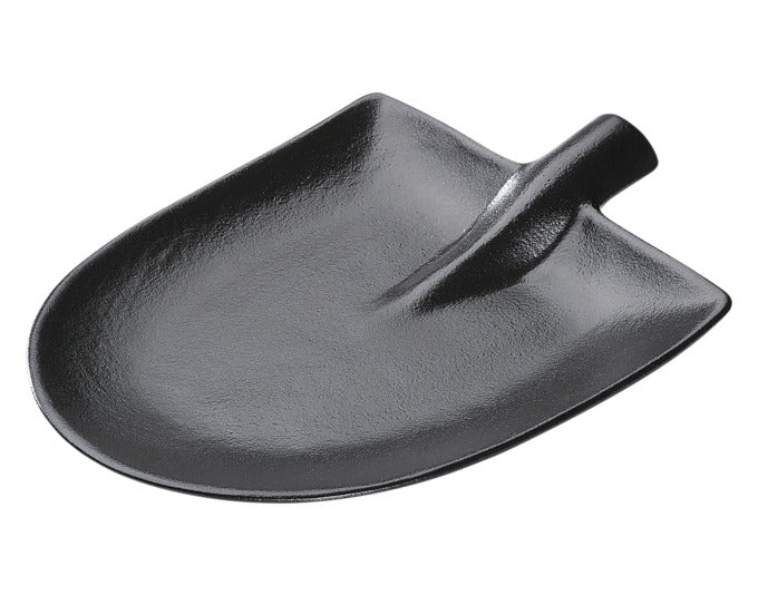 ZASSENHAUS Steak-/Servierteller Schaufel rund Keramik schwarz 30x22 cm in  präsentiert im Onlineshop von KAQTU Design AG. Teller ist von ZASSENHAUS