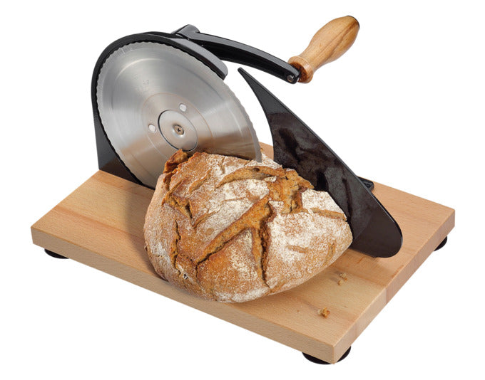 ZASSENHAUS Brotschneidemaschine Classic schwarz 30x25x19 cm in präsentiert im Onlineshop von KAQTU Design AG. Küchengerät ist von ZASSENHAUS