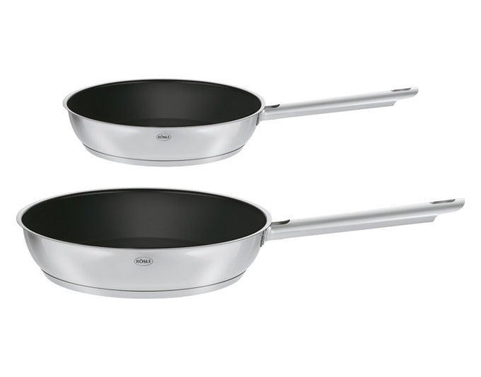 RÖSLE Bratpfannen-Set Elegance Keramik ProCera 2-teilig ø 20/28 cm in  präsentiert im Onlineshop von KAQTU Design AG. Bratpfanne ist von RÖSLE