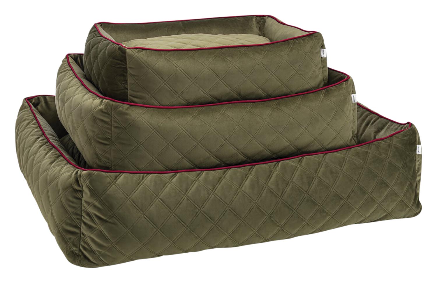 Das LABONI Hundebett Classic Oxford Olive S vereint Stil und Funktionalität für kleine Hunde. Robust, wasserabweisend und pflegeleicht!