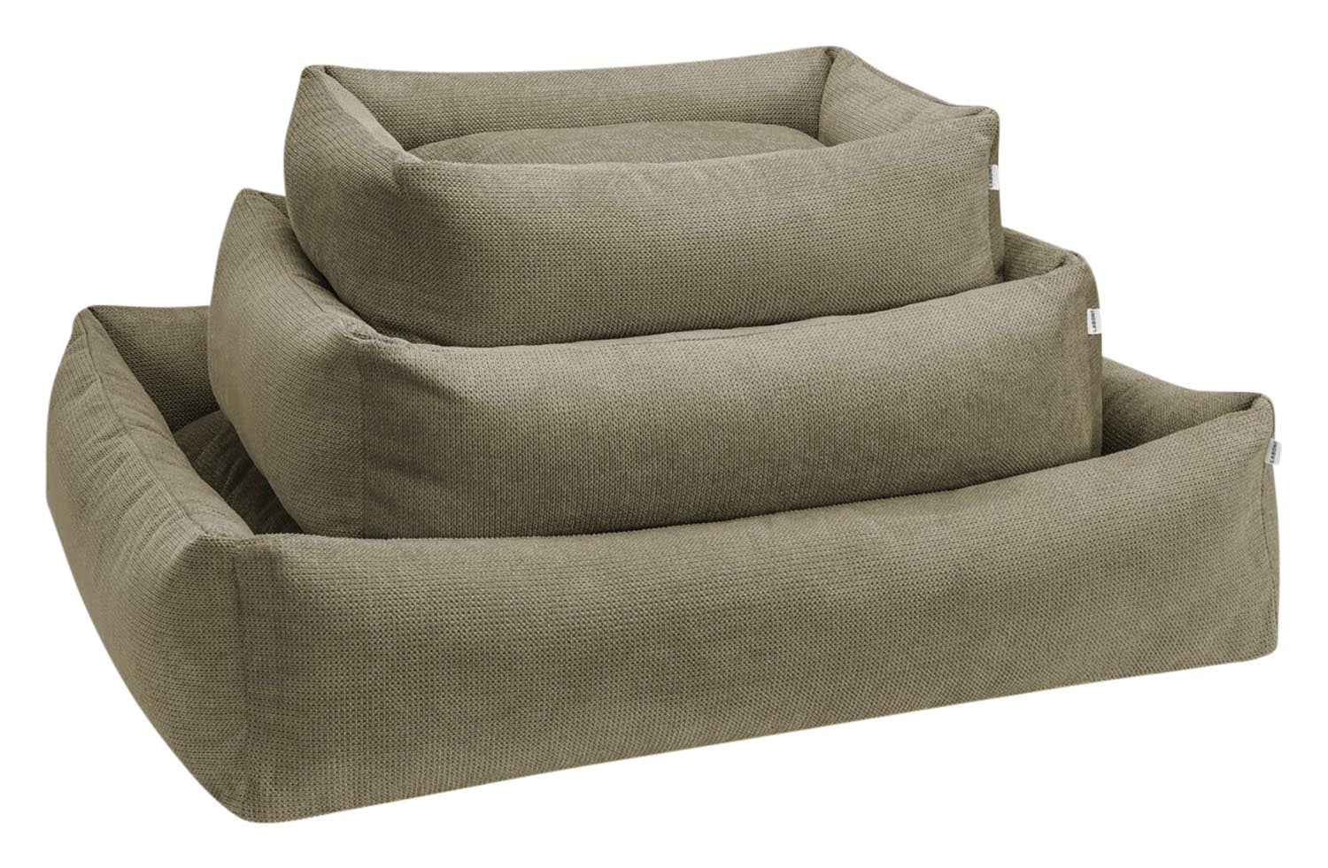 Das LABONI Hundebett Classic Tudor Anthrazit L vereint elegantes Design mit hochwertiger Verarbeitung, ideal für große Hunde, die Komfort und Stil schätzen.