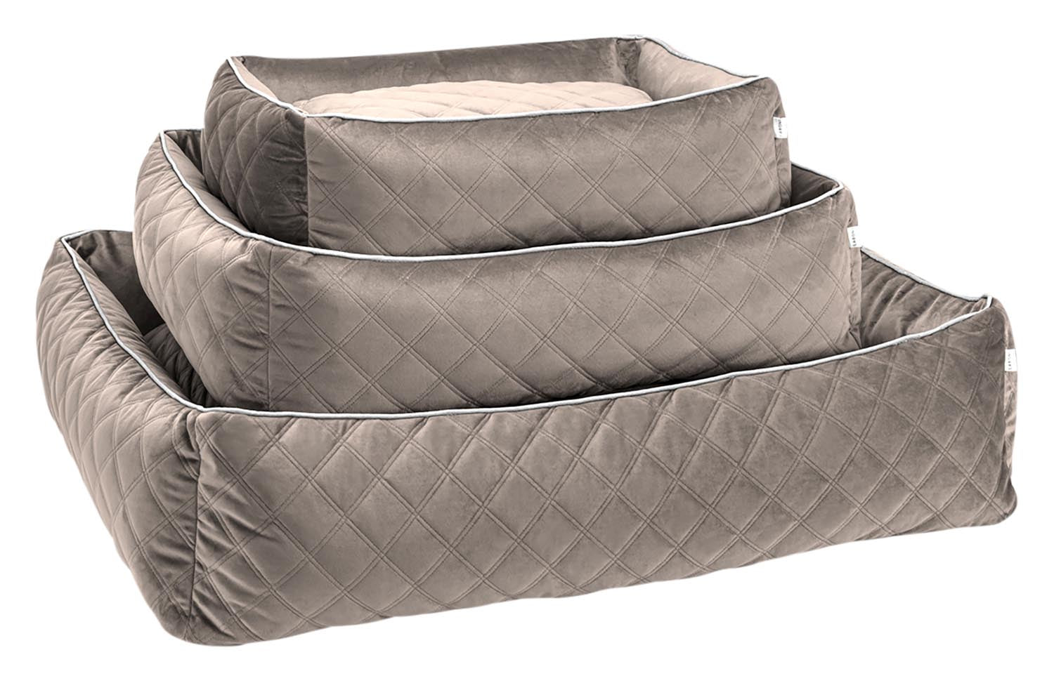 Das LABONI Hundebett Classic Oxford Olive M vereint elegantes Design mit robusten, pflegeleichten Materialien für den perfekten Schlafplatz Ihres Hundes.