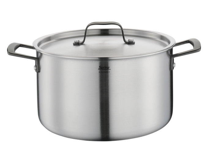 SPRING Kochtopf Gourmet Black 6.5 l ø 24x14 cm in  präsentiert im Onlineshop von KAQTU Design AG. Topf ist von SPRING
