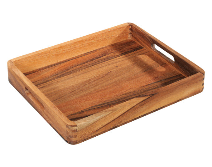 ZASSENHAUS Serviertablett Akazie 44x36x6 cm in präsentiert im Onlineshop von KAQTU Design AG. Tablett ist von ZASSENHAUS