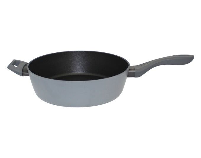 ELO DUR Select Schmorpfanne, 3.6 l, ø 28 cm, PFAS-frei, Antihaft, mit Gegengriff, ideal für gesundes und fettarmes Kochen.