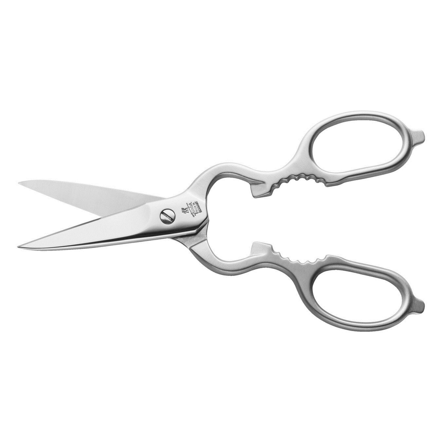 Hochwertige Vielzweckschere von Zwilling Kitchen, 200mm, aus robustem, mattem Stahl für präzises Schneiden in der Küche.