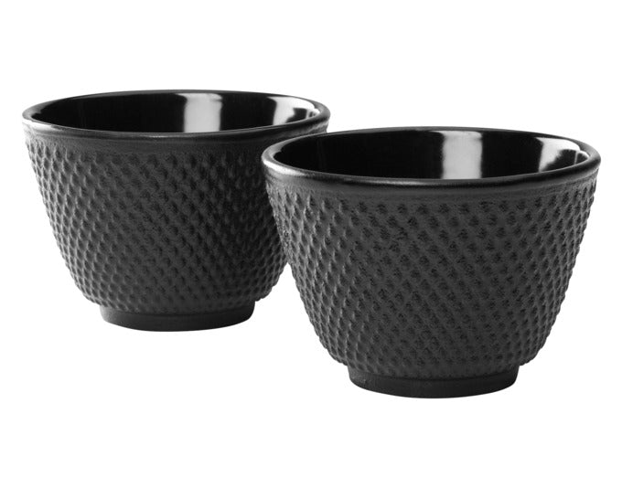 BREDEMEIJER Teebecher Jang 2 Stück schwarz in präsentiert im Onlineshop von KAQTU Design AG. Tasse ist von BREDEMEIJER