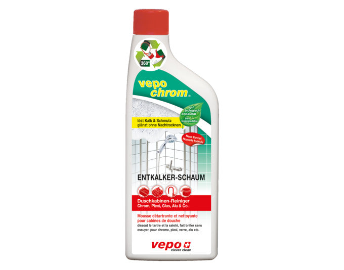 VEPO Entkalkerschaum Refill vepochrom 500 ml in präsentiert im Onlineshop von KAQTU Design AG. Reinigungsmittel ist von VEPO