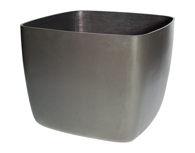 SWISSPEARL Pflanzengefäss Osaka anthrazit 90x90x70 cm in  präsentiert im Onlineshop von KAQTU Design AG. Blumentopf ist von SWISSPEARL