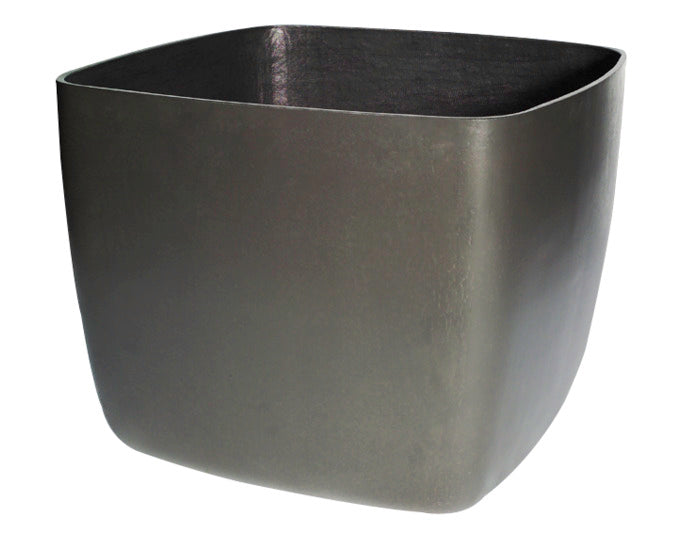 SWISSPEARL Pflanzengefäss Osaka anthrazit 90x90x70 cm in  präsentiert im Onlineshop von KAQTU Design AG. Blumentopf ist von SWISSPEARL