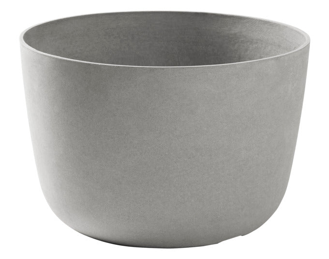 SWISSPEARL Pflanzengefäss Kyoto Low anthrazit ø 70 cm in  präsentiert im Onlineshop von KAQTU Design AG. Blumentopf ist von SWISSPEARL