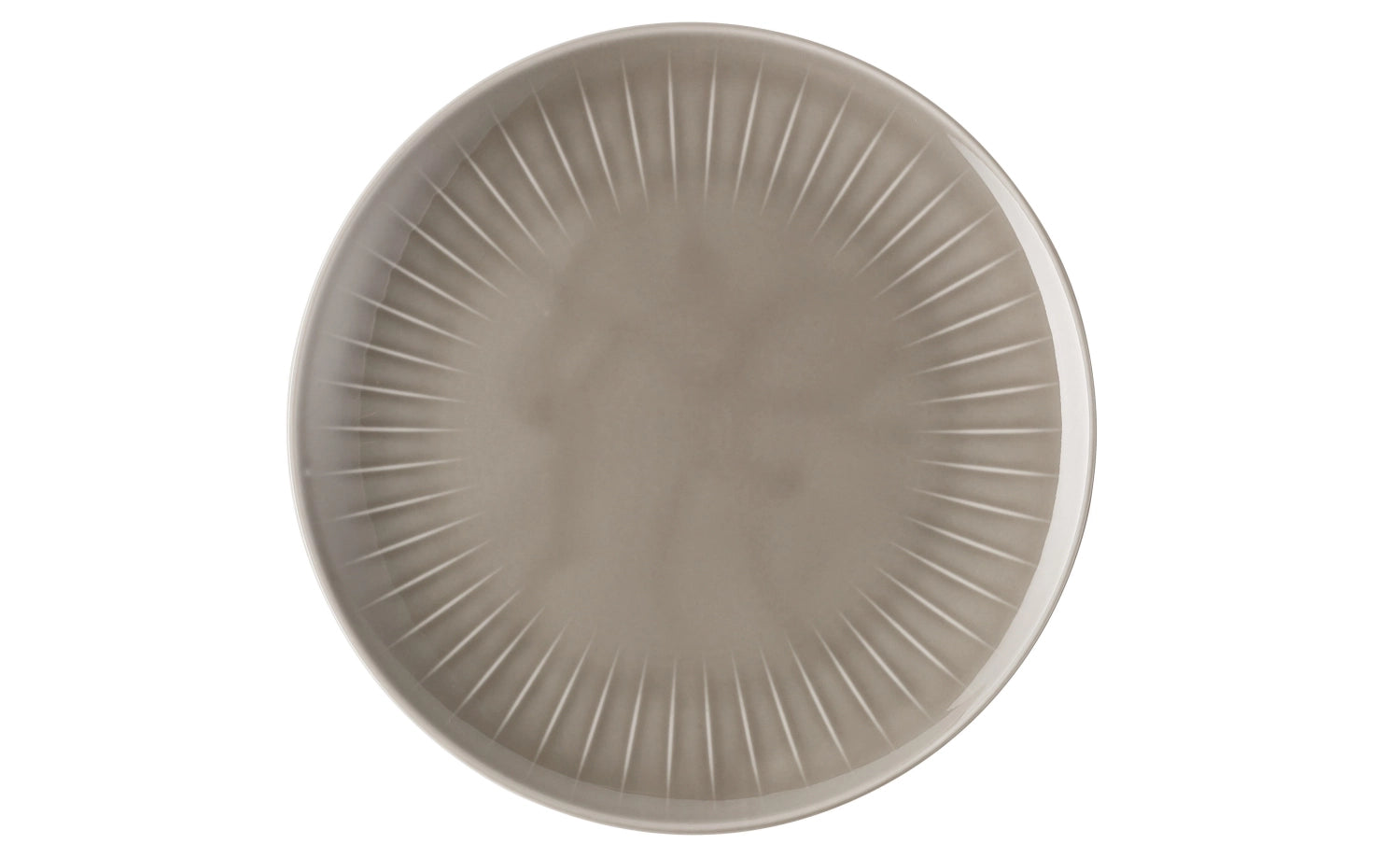 Joyn grau Speiseteller 24cm in Silber präsentiert im Onlineshop von KAQTU Design AG. Teller ist von Rosenthal