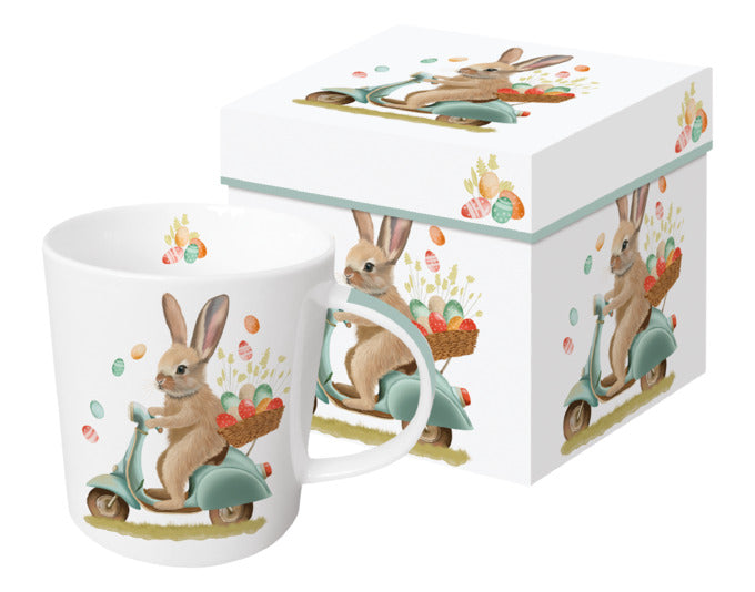PPD Henkelbecher Trend Mug GB Bunny Dash in  präsentiert im Onlineshop von KAQTU Design AG. Glas ist von PPD