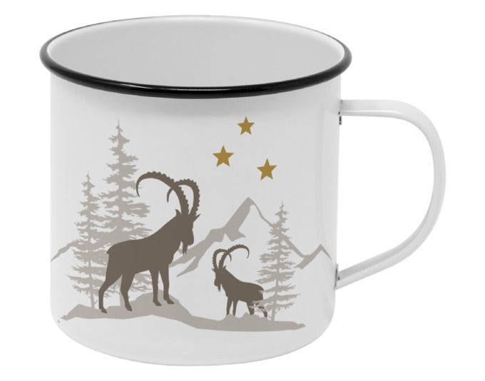 PPD Henkelbecher Happy Metal Mug Winter Capricorns in  präsentiert im Onlineshop von KAQTU Design AG. Glas ist von PPD