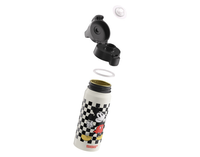 Entdecken Sie die SIGG Trinkflasche WMB One Mickey Retro 0.6 l – stilvoll, nachhaltig und ideal für unterwegs. Perfekt für Sport, Schule und Büro!
