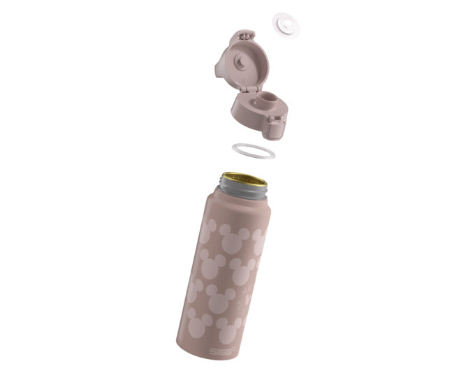 Entdecken Sie die SIGG Trinkflasche WMB One Mickey Mouse Pattern 1 l – stilvoll, hygienisch und ideal für unterwegs. Perfekt für Groß und Klein!