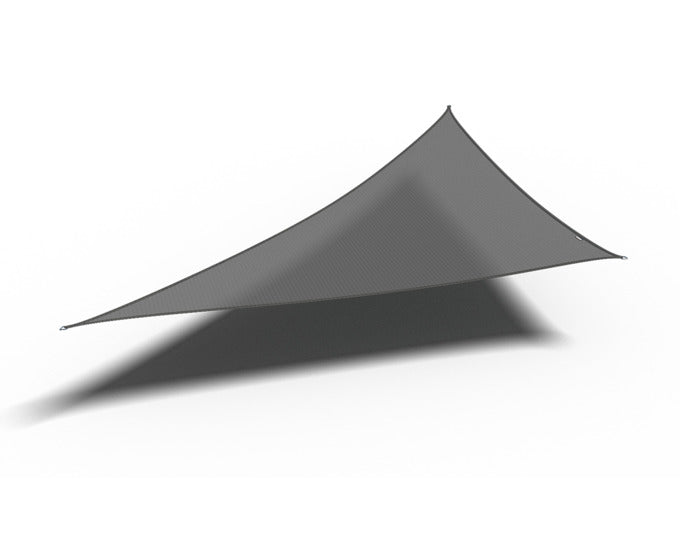PLATINUM SUN & SHADE Sonnensegel Coolfit Triangle sand 400x400x570 cm in  präsentiert im Onlineshop von KAQTU Design AG. Sonnenschirm ist von PLATINUM SUN & SHADE