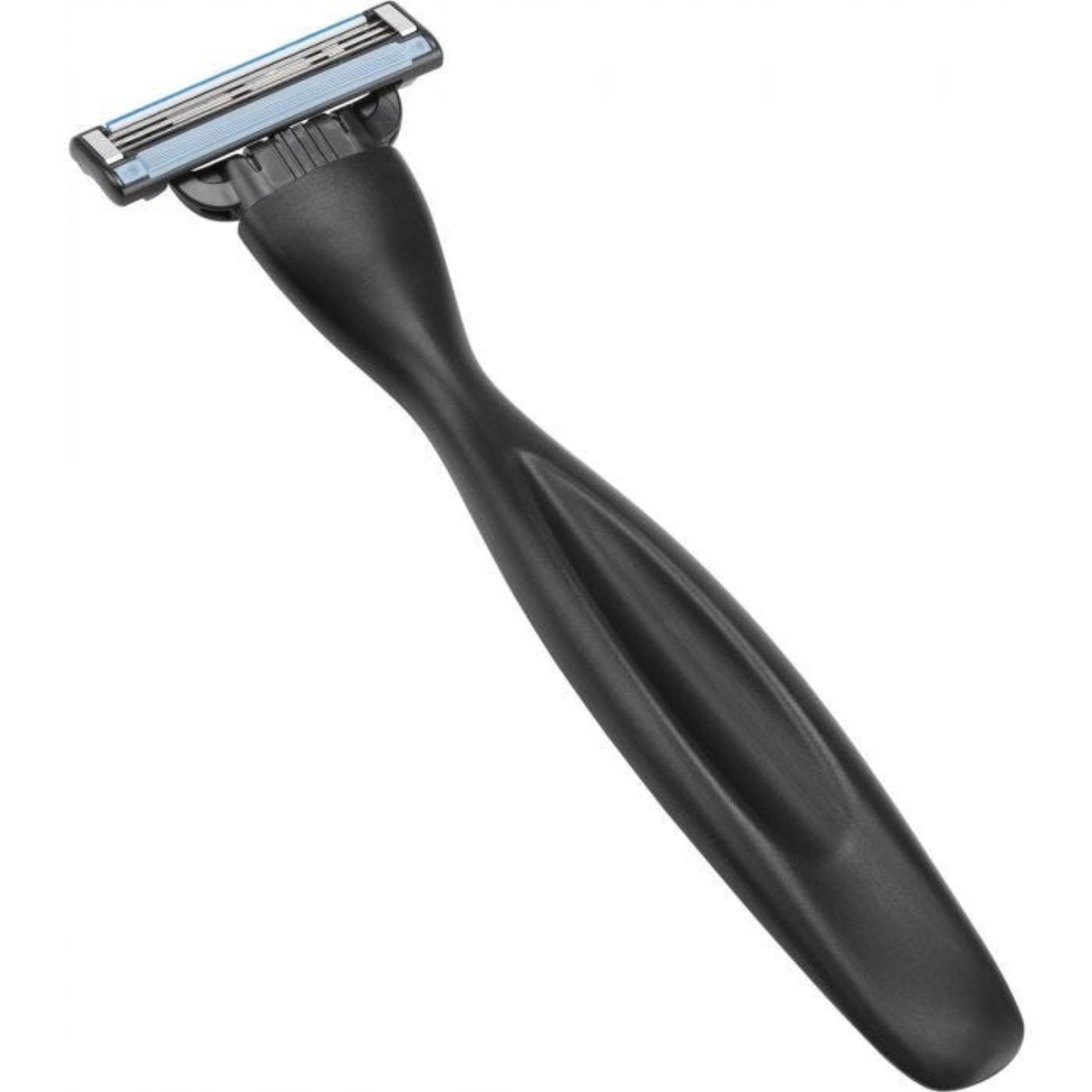 Schwarzer TWINOX Rasierer von Zwilling Beauty, ideal für eine gründliche und sanfte Rasur, vereint Funktionalität und stilvolles Design.