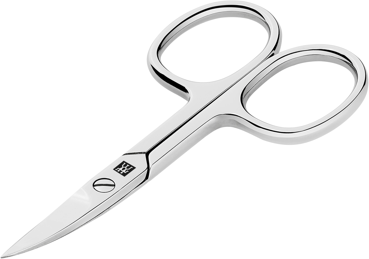 Elegante 90mm Nagelschere aus poliertem INOX-Stahl von Zwilling Beauty, perfekt für präzise Pflege von Nägeln und Haut.