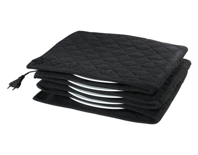 SPRING Tellerwärmer schwarz 34x30 cm für bis zu 12 Teller max ø 32 cm in präsentiert im Onlineshop von KAQTU Design AG. Küchengerät ist von SPRING
