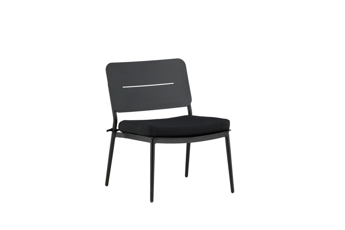 Lina Sessel in Schwarz präsentiert im Onlineshop von KAQTU Design AG. Outdoor-Sessel ist von Venture Home