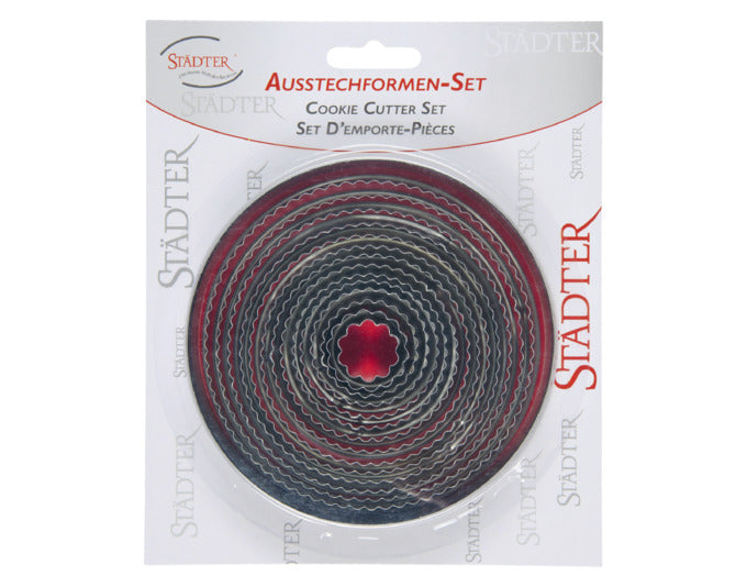 Entdecken Sie die STÄDTER Ausstecher Ringe / Kreise ø 2–11 cm gewellt – ideal für kreative Backprojekte! Hochwertig, vielseitig und langlebig.