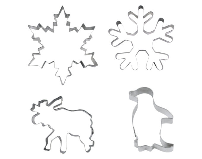 STÄDTER Ausstecher Set Winterwunderland 4-teilig 6–7.5 cm in präsentiert im Onlineshop von KAQTU Design AG. Ausstecher ist von STÄDTER