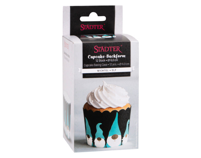 Verleihen Sie Ihren Muffins und Cupcakes mit den bunten STÄDTER Papierbackförmchen Wichtel (ø 6/7x5.5 cm) eine festliche Note. Ideal für jeden Anlass!