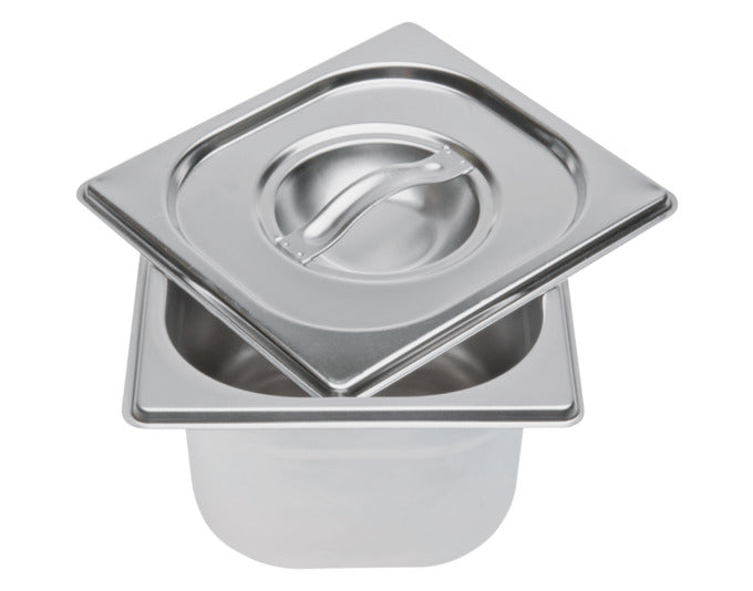 STÄDTER Edelstahlbehälter mit Deckel 16.5x18x10 cm in präsentiert im Onlineshop von KAQTU Design AG. Aufbewahrungsbehälter ist von STÄDTER