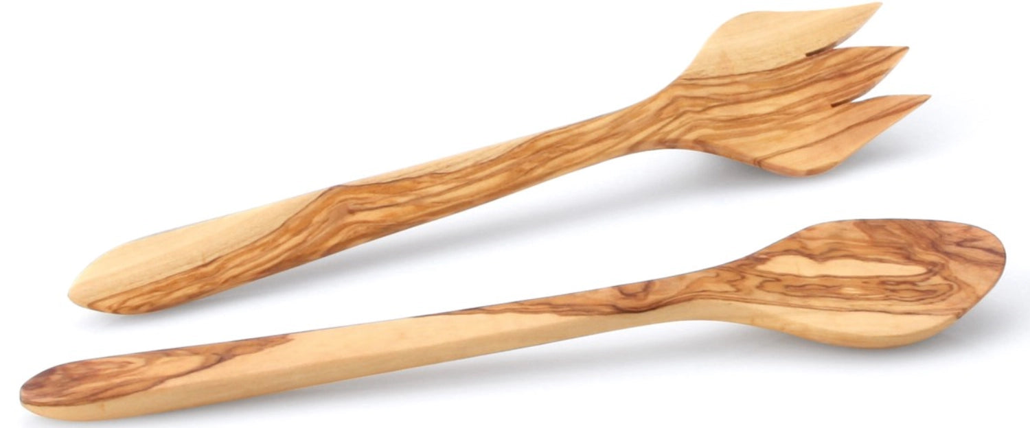 Entdecken Sie das elegante Olivenholz Salatbesteck Nr.2 von Continenta (30.5 cm) – perfekt für stilvolles Servieren und langlebige Qualität.