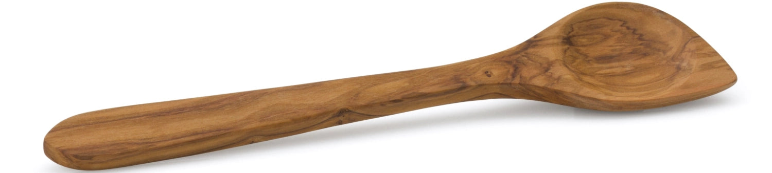 Olive wood wooden spoon with a corner 30cm