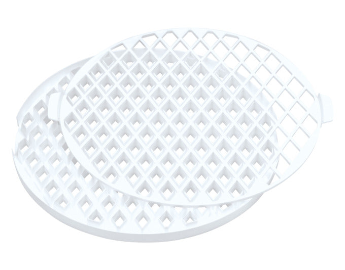 STÄDTER Gitterstanze ø 30 cm weiss rund in präsentiert im Onlineshop von KAQTU Design AG. Dekoration ist von STÄDTER