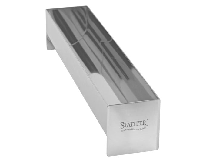 STÄDTER Pasteten-/Terrinenform Halbrund 30x6x6 cm Edelstahl in präsentiert im Onlineshop von KAQTU Design AG. Backform / Backblech ist von STÄDTER