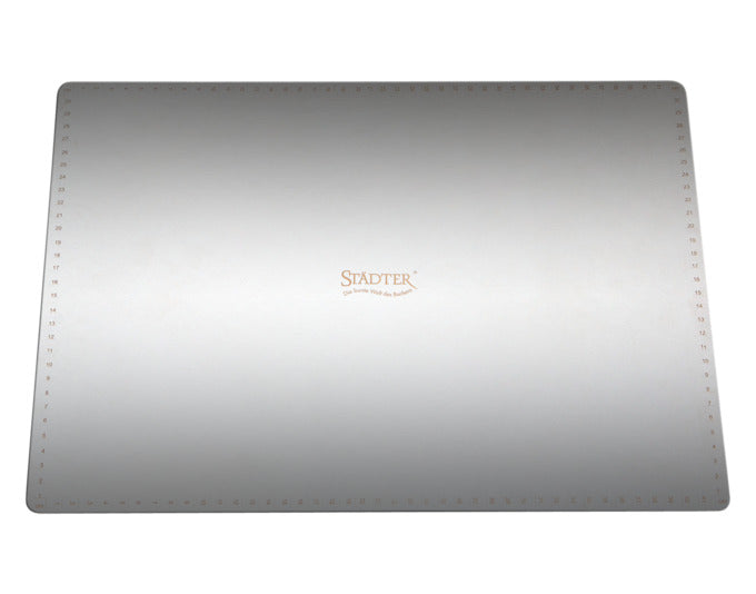 STÄDTER Tortenunterlage 43.5x32 cm rechteckig Edelstahl in präsentiert im Onlineshop von KAQTU Design AG. Kuchenuntersatz ist von STÄDTER