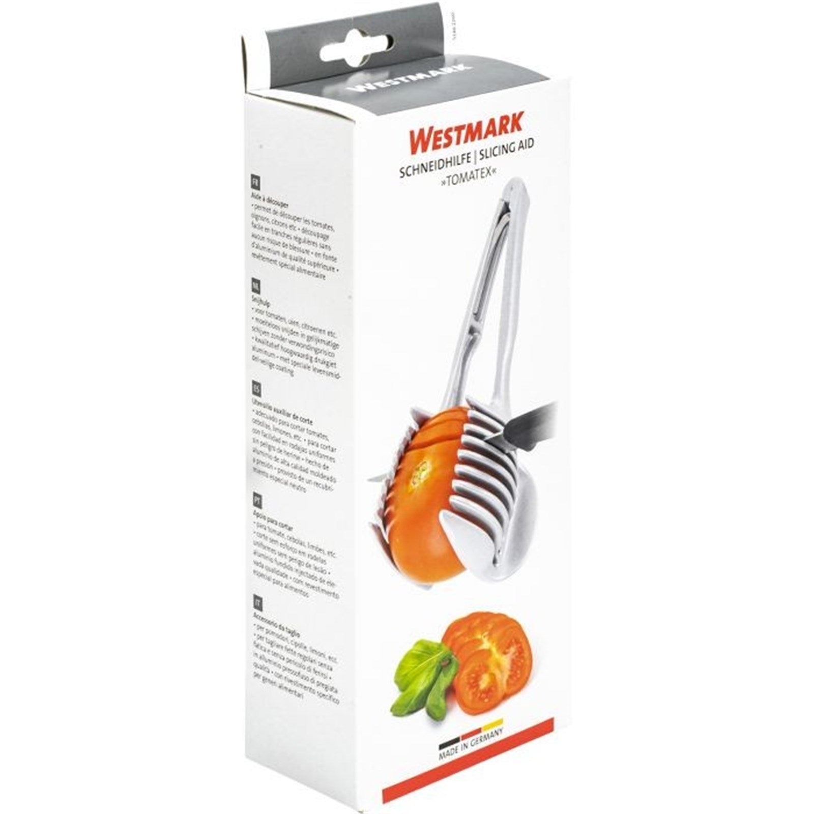 Praktische Tomatenzange Tomatex von Westmark, 22.5x8.3x4.5cm, perfekt für präzises Schneiden und Servieren, langlebig und pflegeleicht.