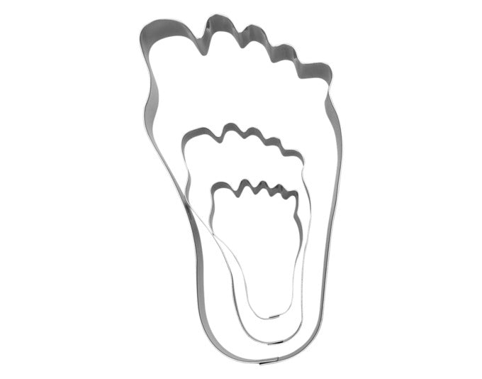 STÄDTER Ausstecher Set Käsefüsse 3-teilig 5.5 / 9 / 14 cm in präsentiert im Onlineshop von KAQTU Design AG. Ausstecher ist von STÄDTER