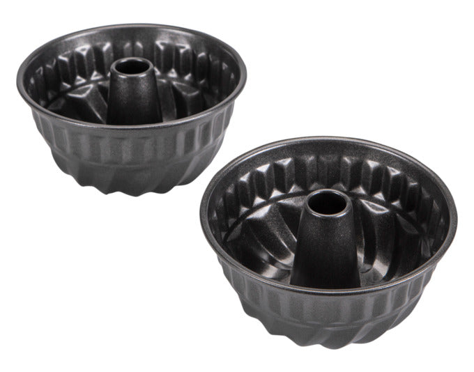 STÄDTER Gugelhupfform Set Mini ø 10x4.5 cm 2er in präsentiert im Onlineshop von KAQTU Design AG. Backform / Backblech ist von STÄDTER