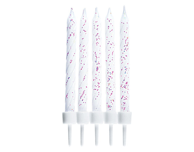 STÄDTER Geburtstagskerzen 7.5 cm mit Halter 10 Stk. silber in präsentiert im Onlineshop von KAQTU Design AG. Dekoration ist von STÄDTER