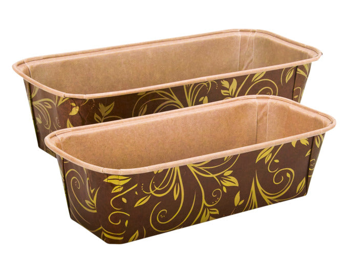 STÄDTER Papier-Backform Kastenform Mini 17.5x7x5 cm braun 6er in präsentiert im Onlineshop von KAQTU Design AG. Backform / Backblech ist von STÄDTER