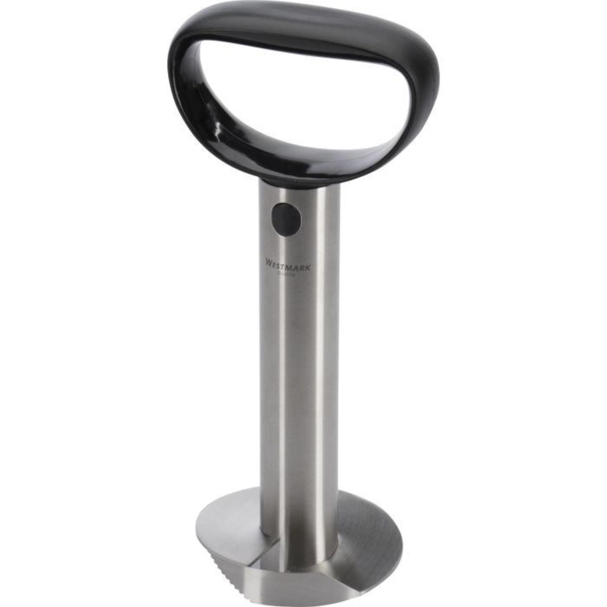 Hochwertiger Ananasschneider aus Edelstahl von Westmark, perfekt für müheloses Schälen und Schneiden von Ananas.