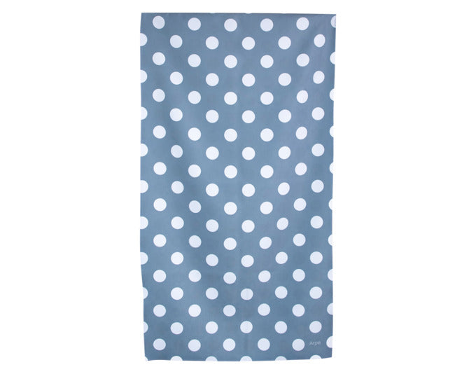 ARPE Handtuch dots olive green 50 x 95 cm in präsentiert im Onlineshop von KAQTU Design AG. Badzubehör ist von ARPE