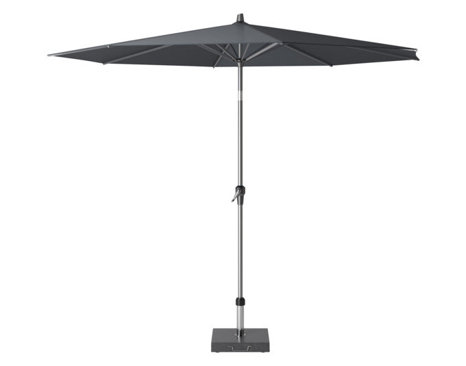 PLATINUM SUN & SHADE Sonnenschirm Riva ø 300 cm anthrazit in  präsentiert im Onlineshop von KAQTU Design AG. Sonnenschirm ist von PLATINUM SUN & SHADE