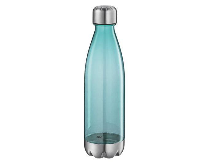 CILIO Trinkflasche Elegante 0.7 l Tritan transparent pink in präsentiert im Onlineshop von KAQTU Design AG. Flasche ist von CILIO