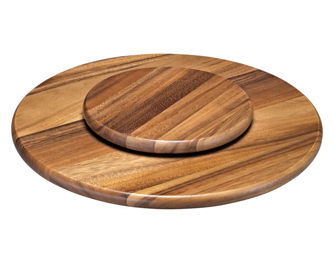 SPRING Drehteller Akazie ø 40.5 cm in präsentiert im Onlineshop von KAQTU Design AG. Schale ist von SPRING
