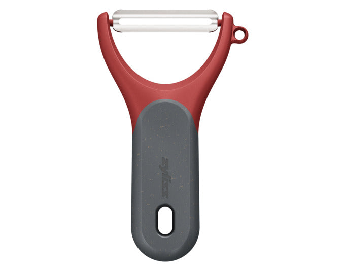 ZYLISS Tomatenschäler-Y quer schwarz rot in präsentiert im Onlineshop von KAQTU Design AG. Küchenhelfer ist von ZYLISS