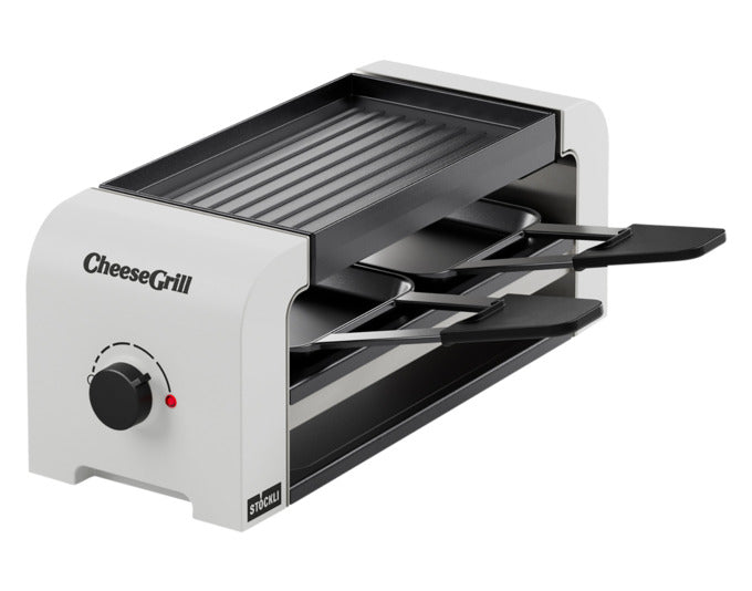 STÖCKLI Raclettegrill CheeseGrill 2 white 31.4x11.6x11.8 cm in präsentiert im Onlineshop von KAQTU Design AG. Fondue/Raclette ist von STÖCKLI