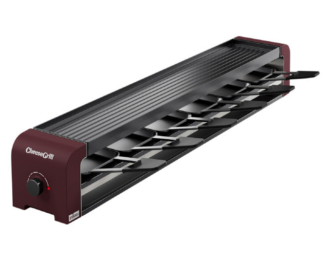 STÖCKLI Raclettegrill CheeseGrill 6 white 74.6x11.6x11.8 cm in präsentiert im Onlineshop von KAQTU Design AG. Fondue/Raclette ist von STÖCKLI